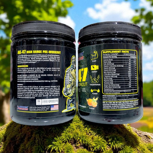 Nasatech Nutrition AK47 Preworkout 60 Servings