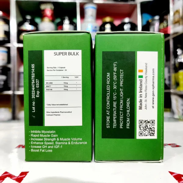 Genx Super Bulk Sarms Compound 30 Capsules