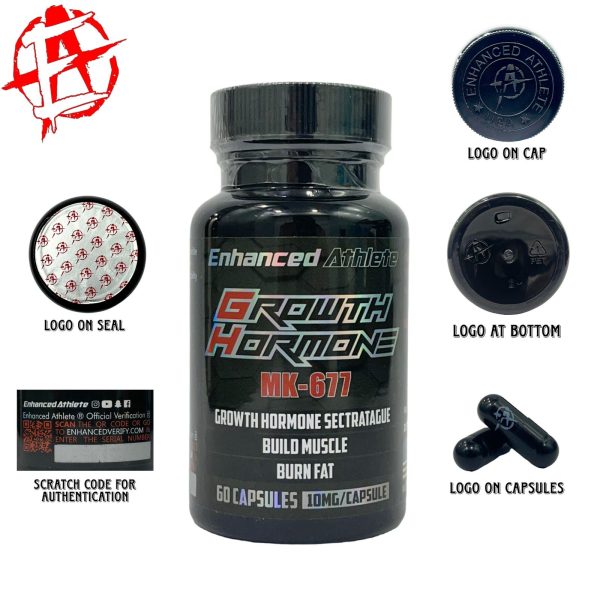 Enhanced Athletes Growth Hormone MK677 60 Capsules