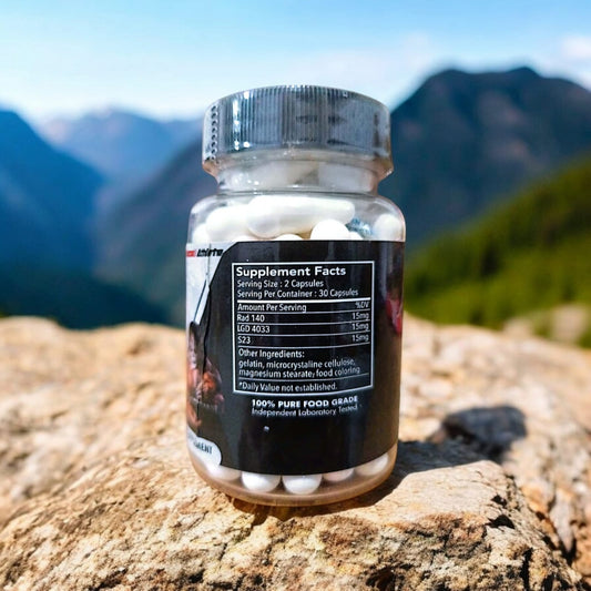 Enhanced SUPERBEAST (S23+RAD140+LGD4033) 60 Capsules