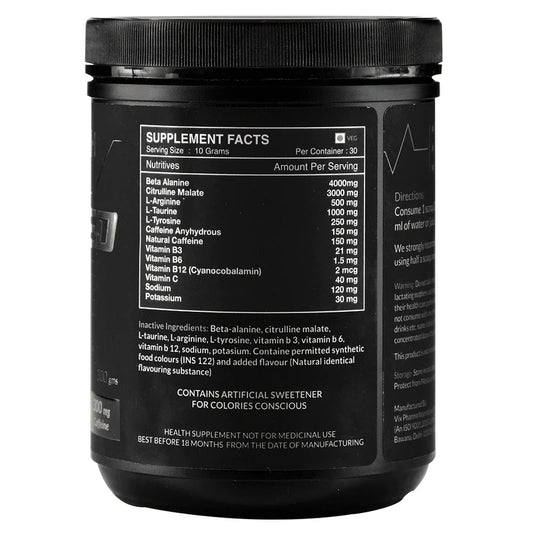 Stealth Amped Preworkout 300g 30 Servings