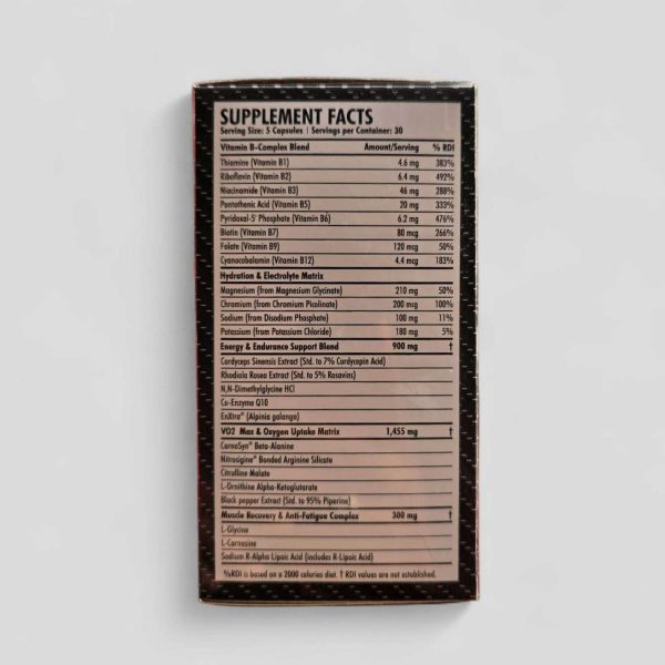 Anabolic Research (AR) Endura Peak Pro VO2 Max 150 Capsules