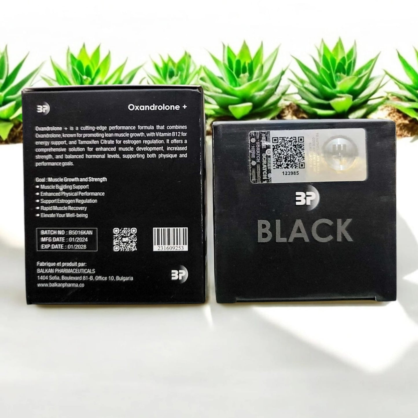 Balkan Pharma Black Series Oxandrolone 100 Tablets