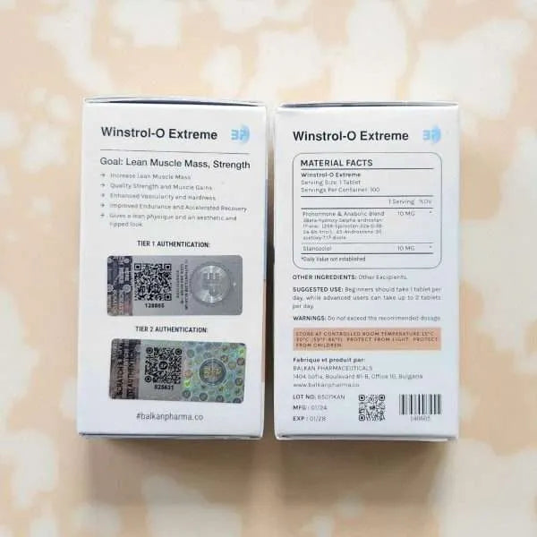 Balkan Pharma Winstrol-o Extreme 10mg 100 Tablet