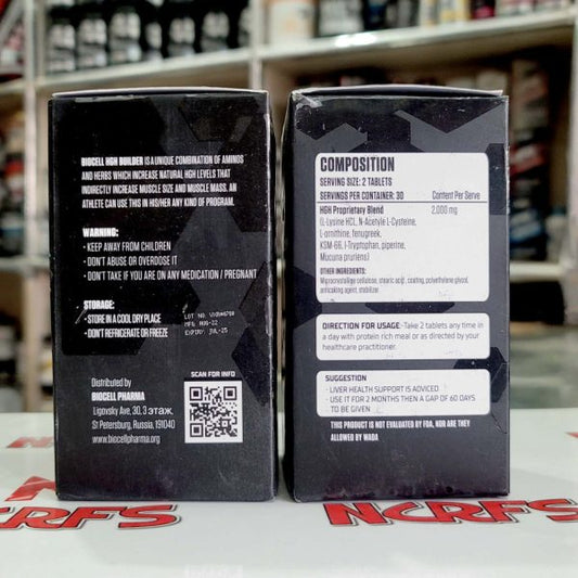 Biocell Pharma HGH Builder 60 Tablets