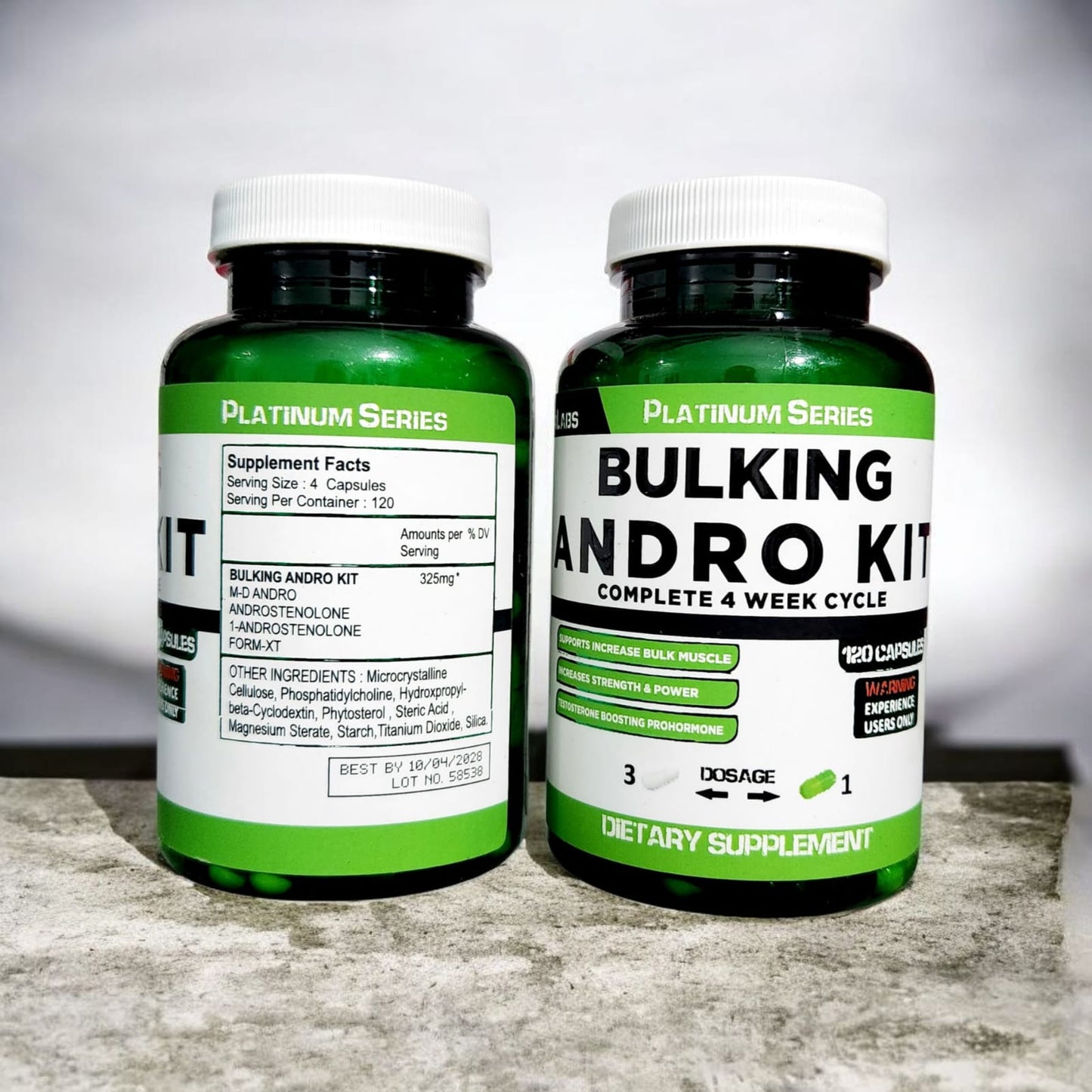 Superior Labs Bulking Andro Kit 150 Capsules