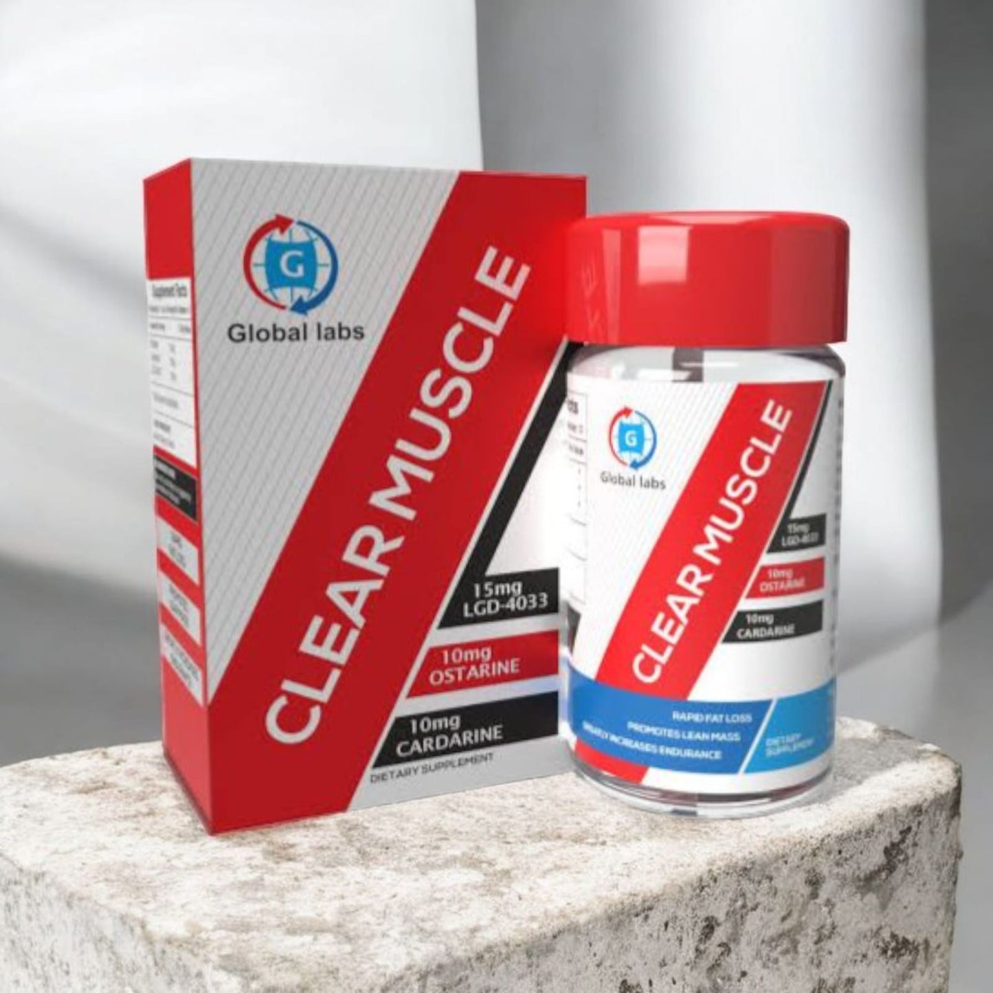 Global Labs Clear Muscles 30 Capsules