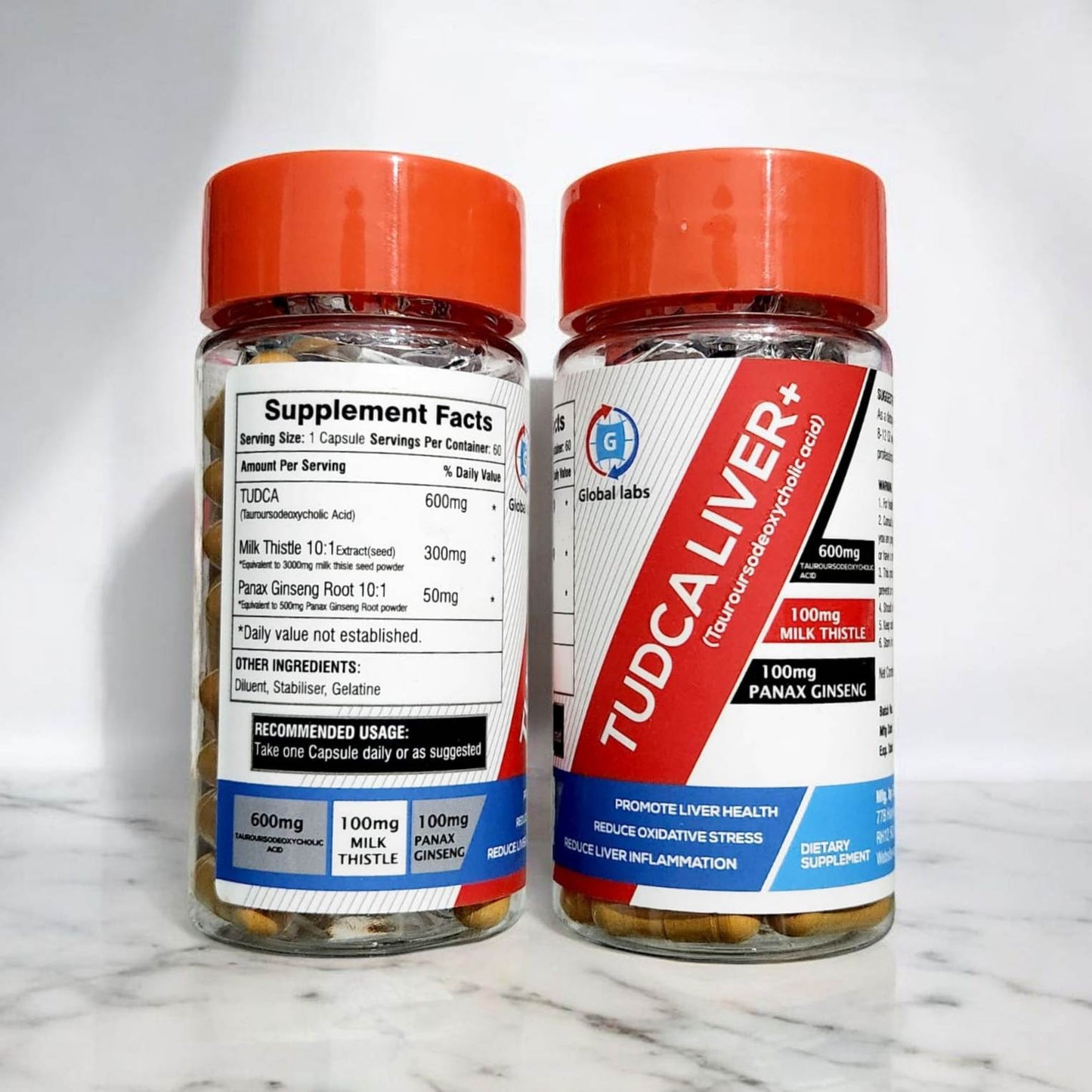 Global Labs Tudca Liver Plus 60 Capsules