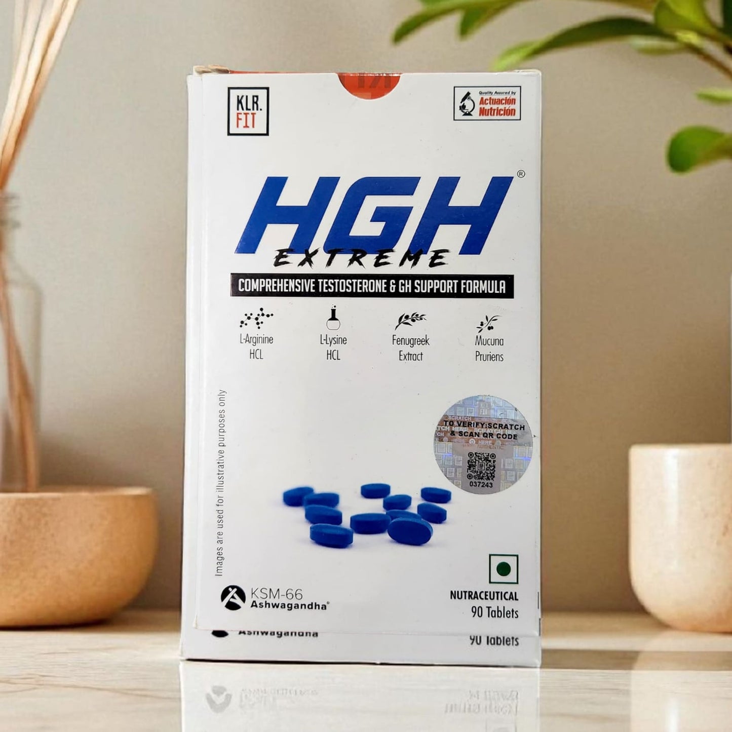 KLR FIT HGH Extreme 90 Tablets