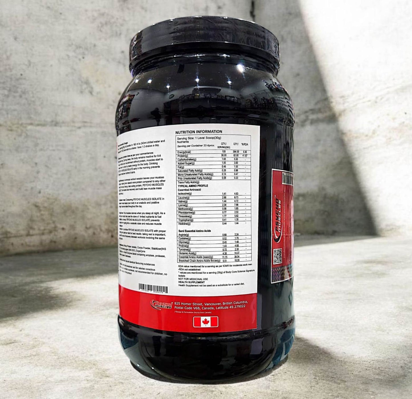 Psycho Anabolic Isolate Whey Protein