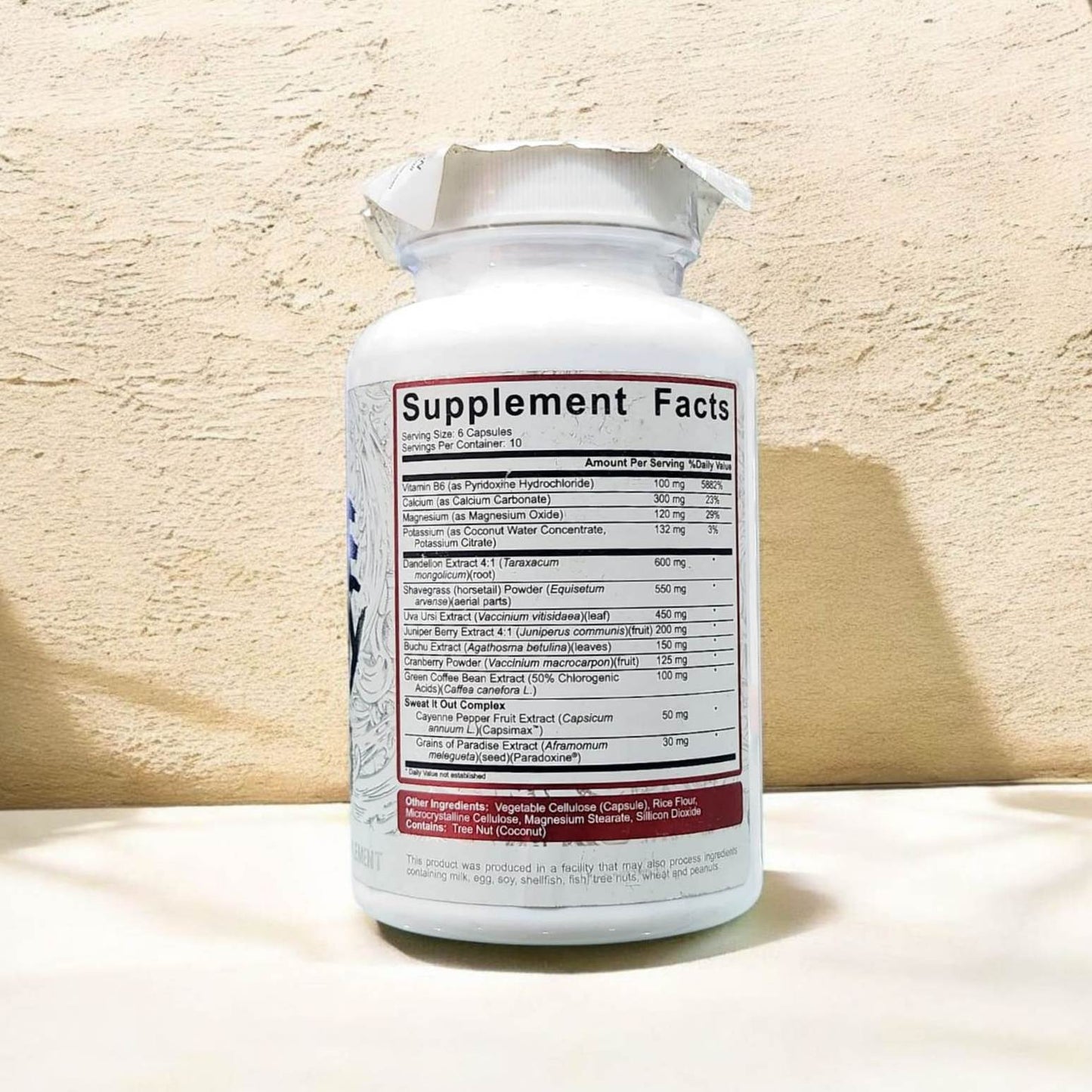 Rich Piana 5% Nutrition STAGE READY DIURETIC 60 Capsules