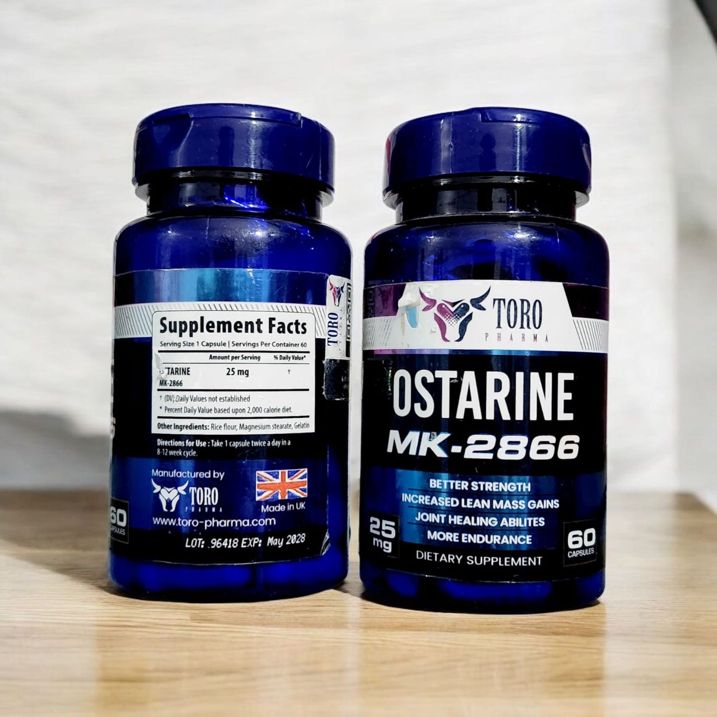 TORO Pharma OSTARINE MK2866 60 Capsules