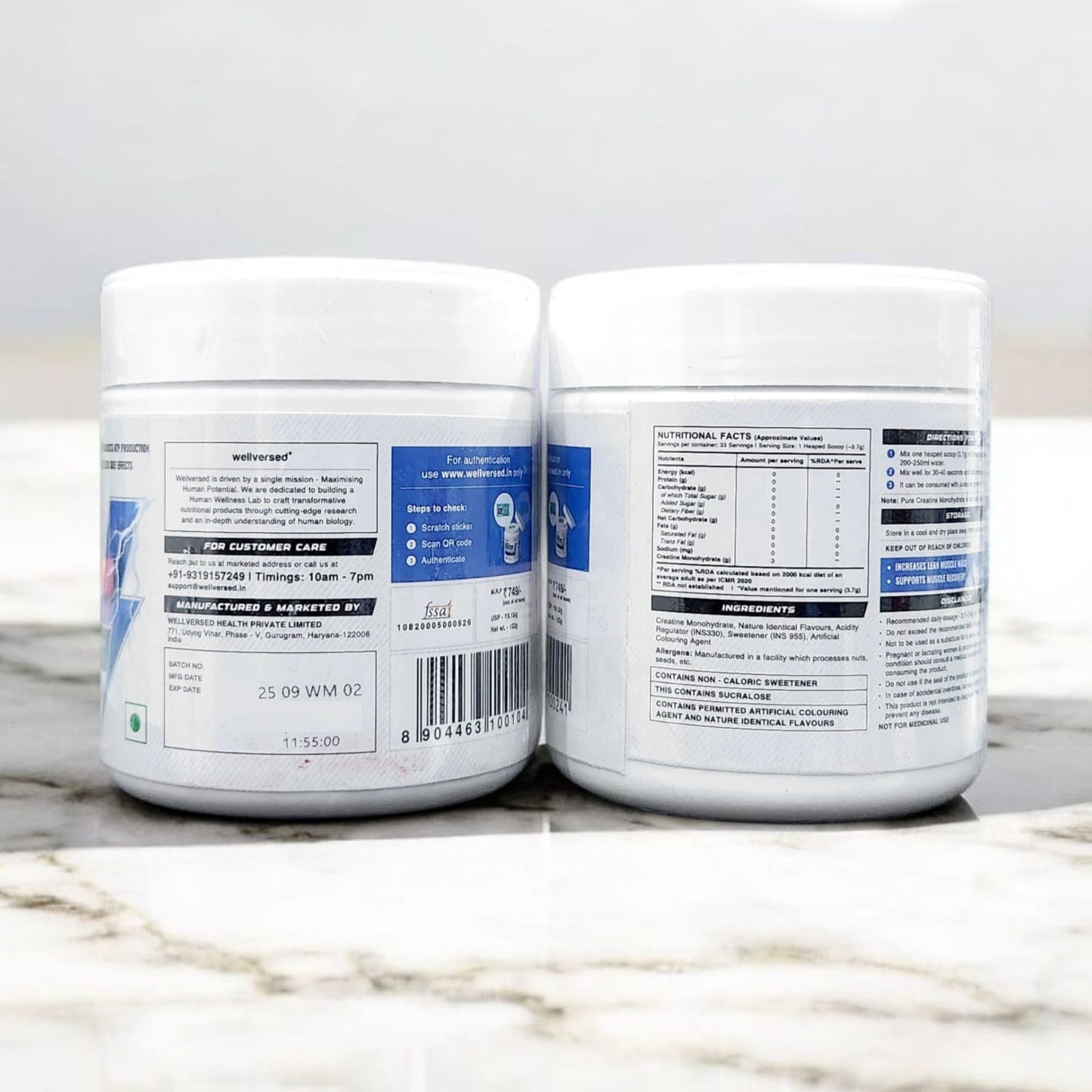 Wellcore Creatine Monohydrate