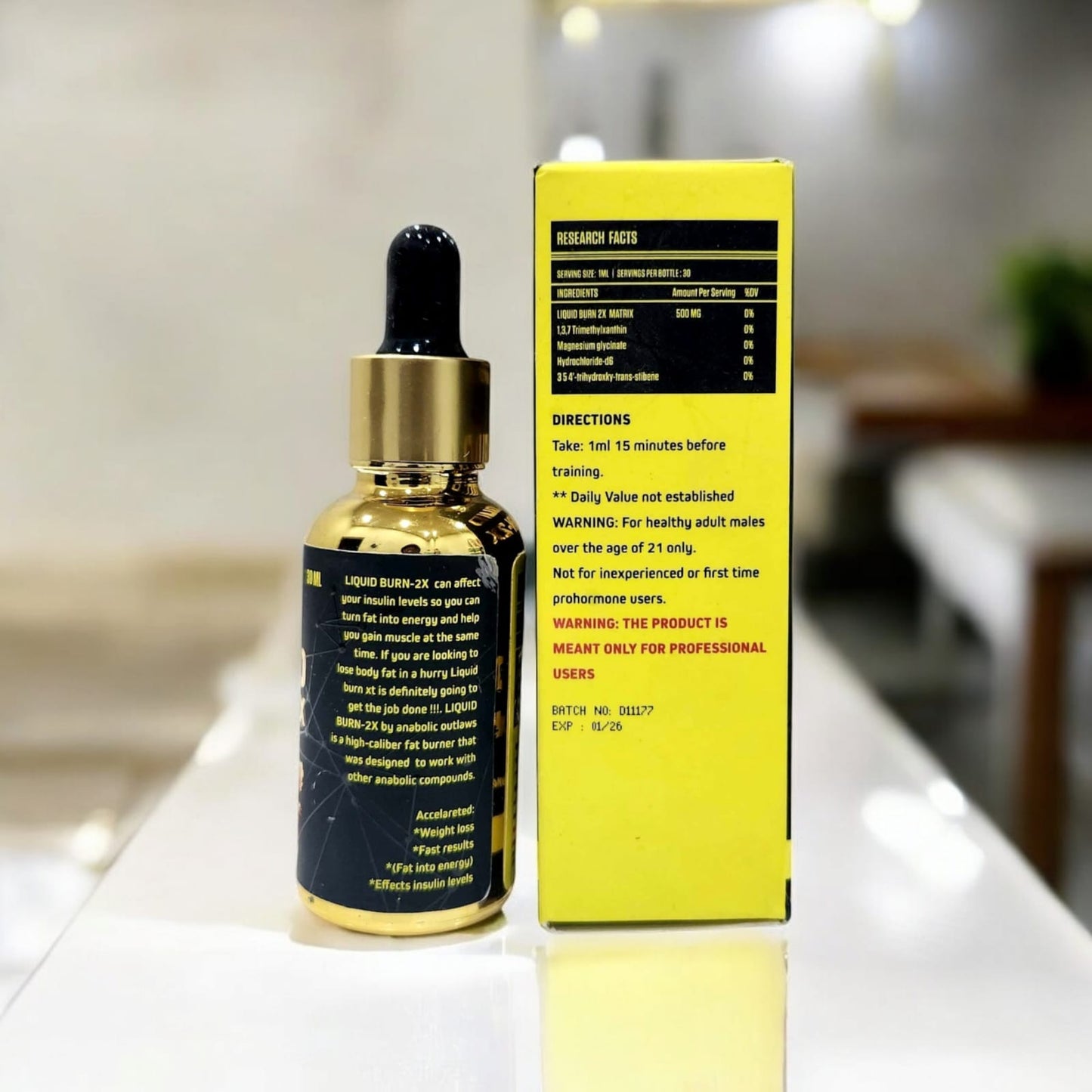 Anaboliq Labs SHRED H2O 30ml (No Skretch Code)