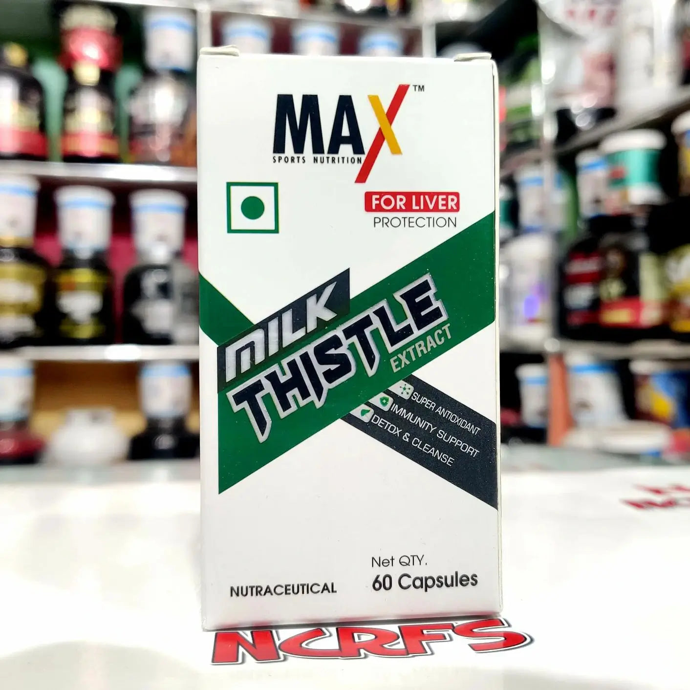 Max Sports Nutrition Milk Thistle 60 Capsules 60 Servings