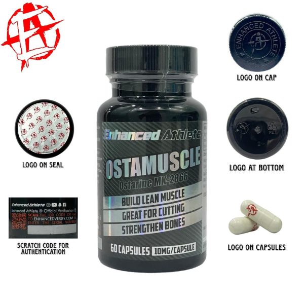 Enhanced Ostamuscle MK2866 (Ostarine) 60 Capsules