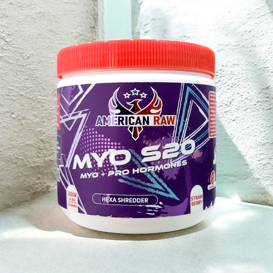 American Raw MYO S20 MYO+Pro Hormones 300G