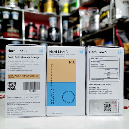 Balkan Pharma Hard Line 3 30 Tablets