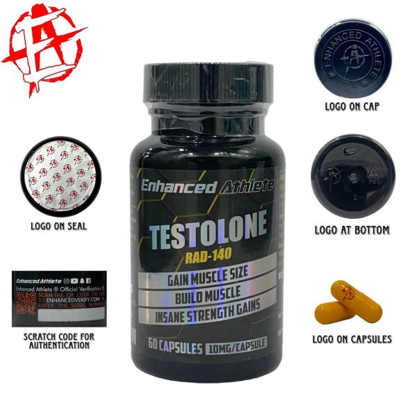Enhanced RAD140 Testolone 60 Capsules