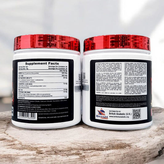 British Anabolic Andro Gainz (Gaining Formula) CJC 1295MG 30/60 Servings (New Pack)