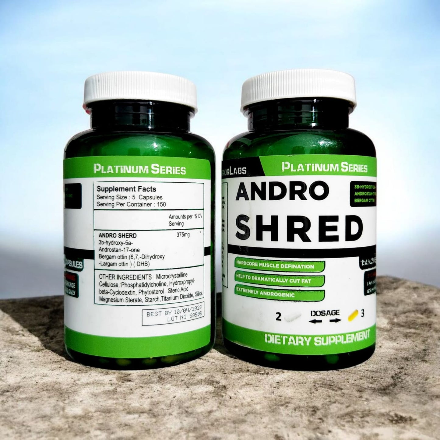 Superior Labs Andro Shred 150 Capsules