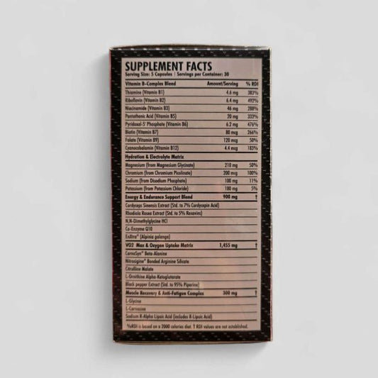 Anabolic Research (AR) Endura Peak Pro VO2 Max 150 Capsules
