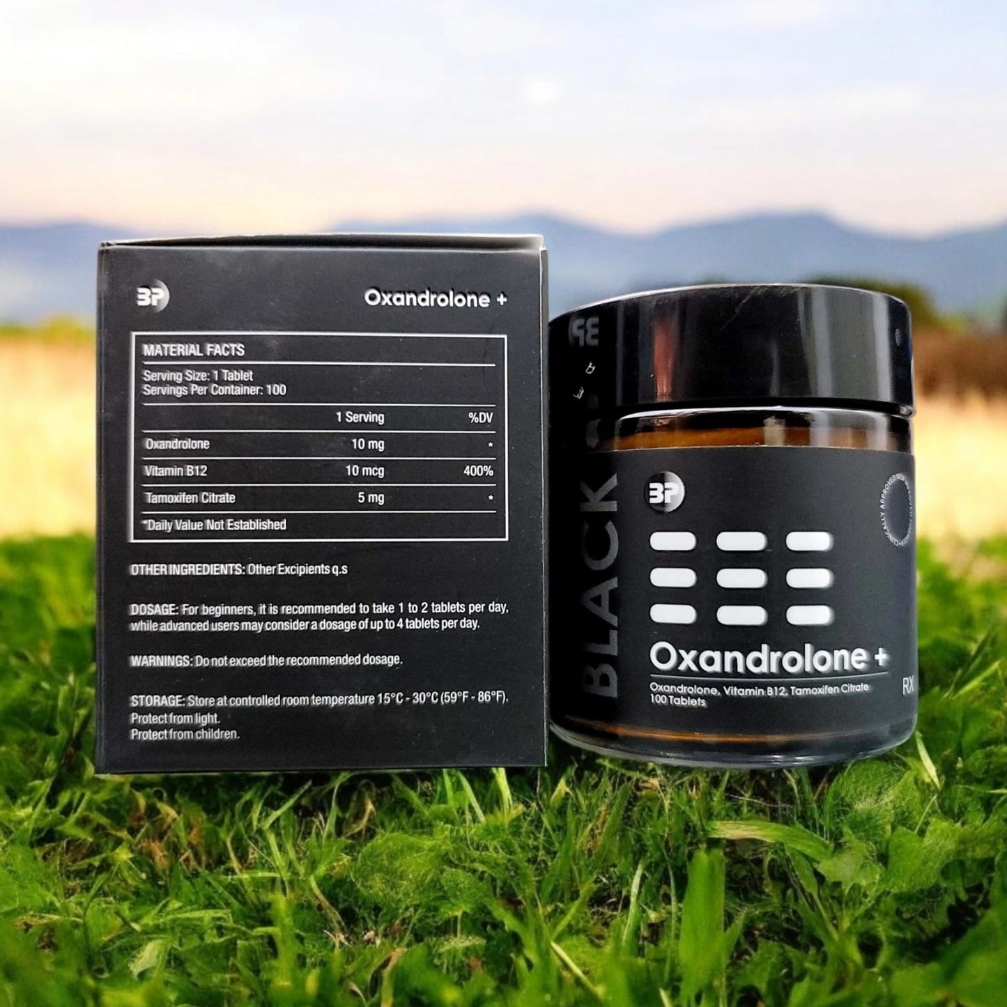 Balkan Pharma Black Series Oxandrolone 100 Tablets