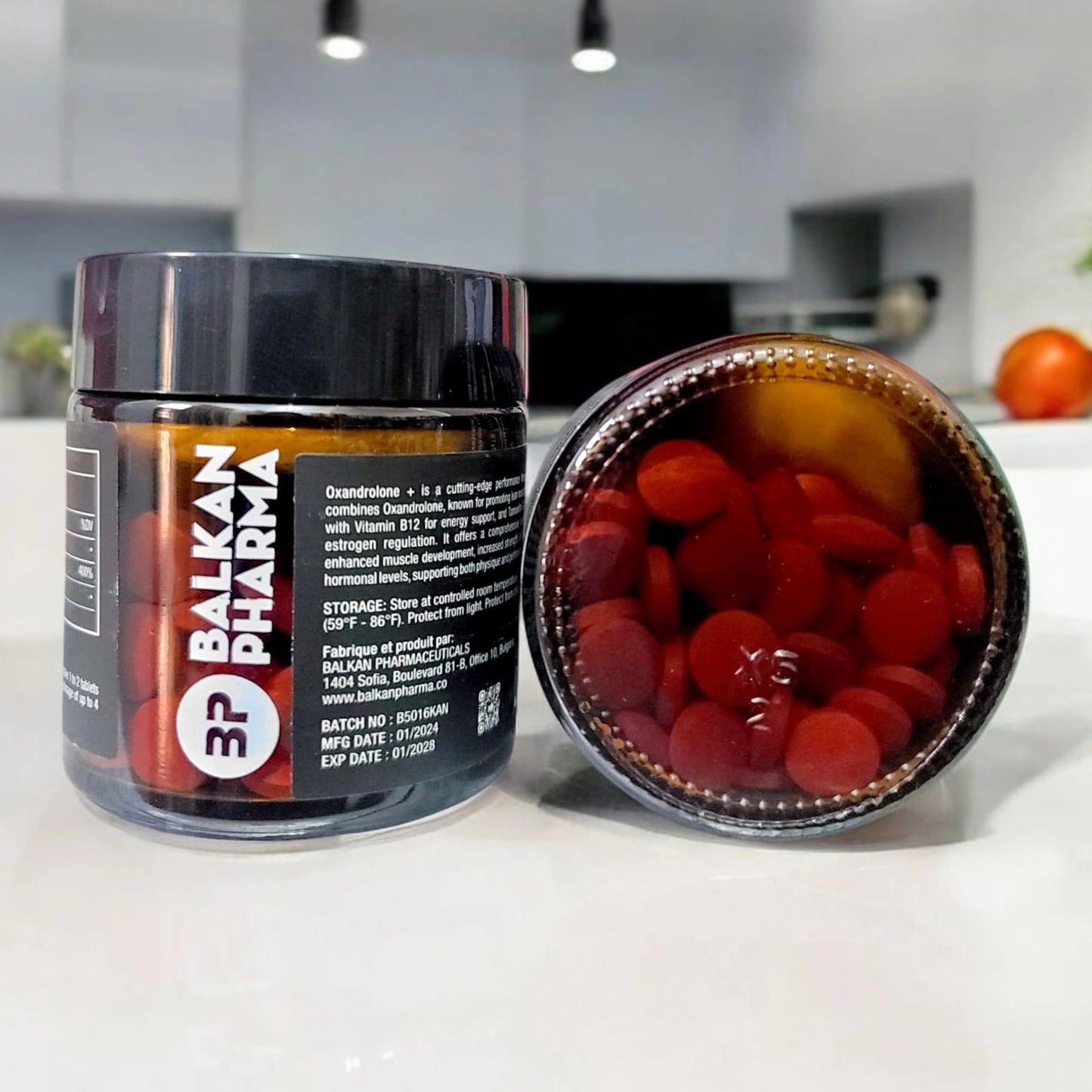 Balkan Pharma Black Series Oxandrolone 100 Tablets