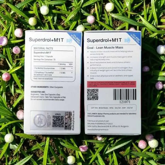 Balkan Pharma Superdrol M1T 70 Capsules