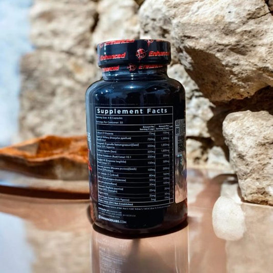 Enhanced Athlete Black Ox 120 Capsules