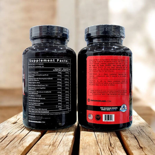 Enhanced Athlete Black Ox 120 Capsules