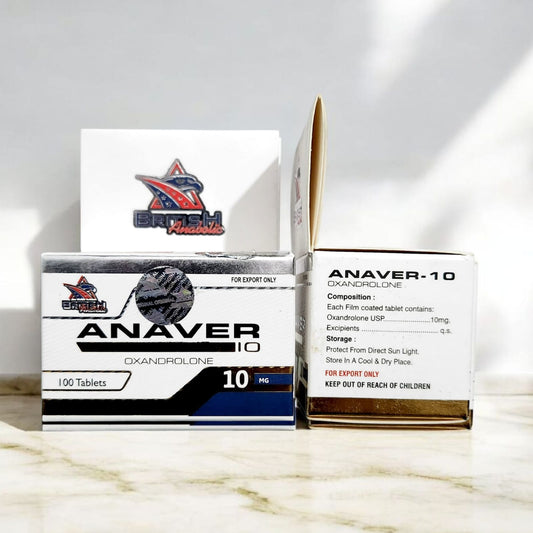 British Anabolic Oxandrolone 10mg 100 Tablets – QR Code Verified