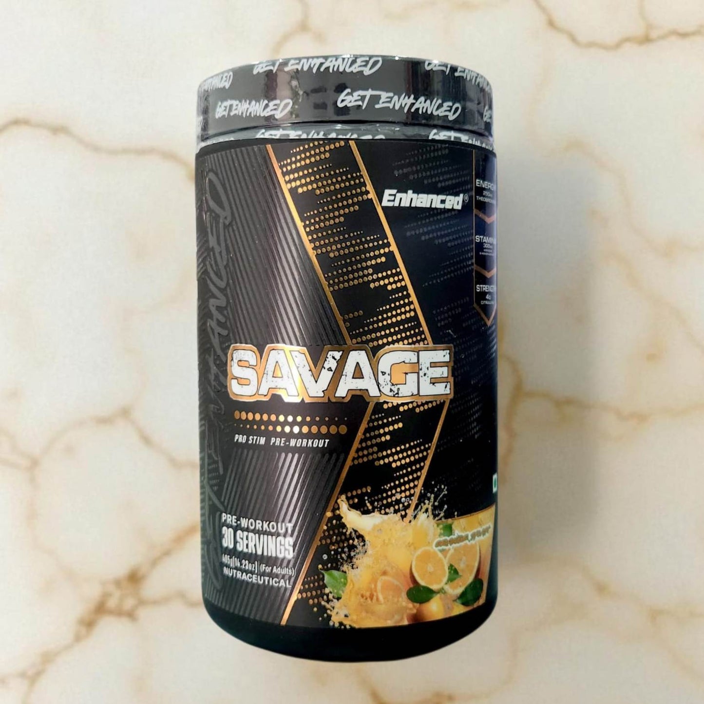 Enhanced Savage Pro Stim PreWorkout 30 Servings
