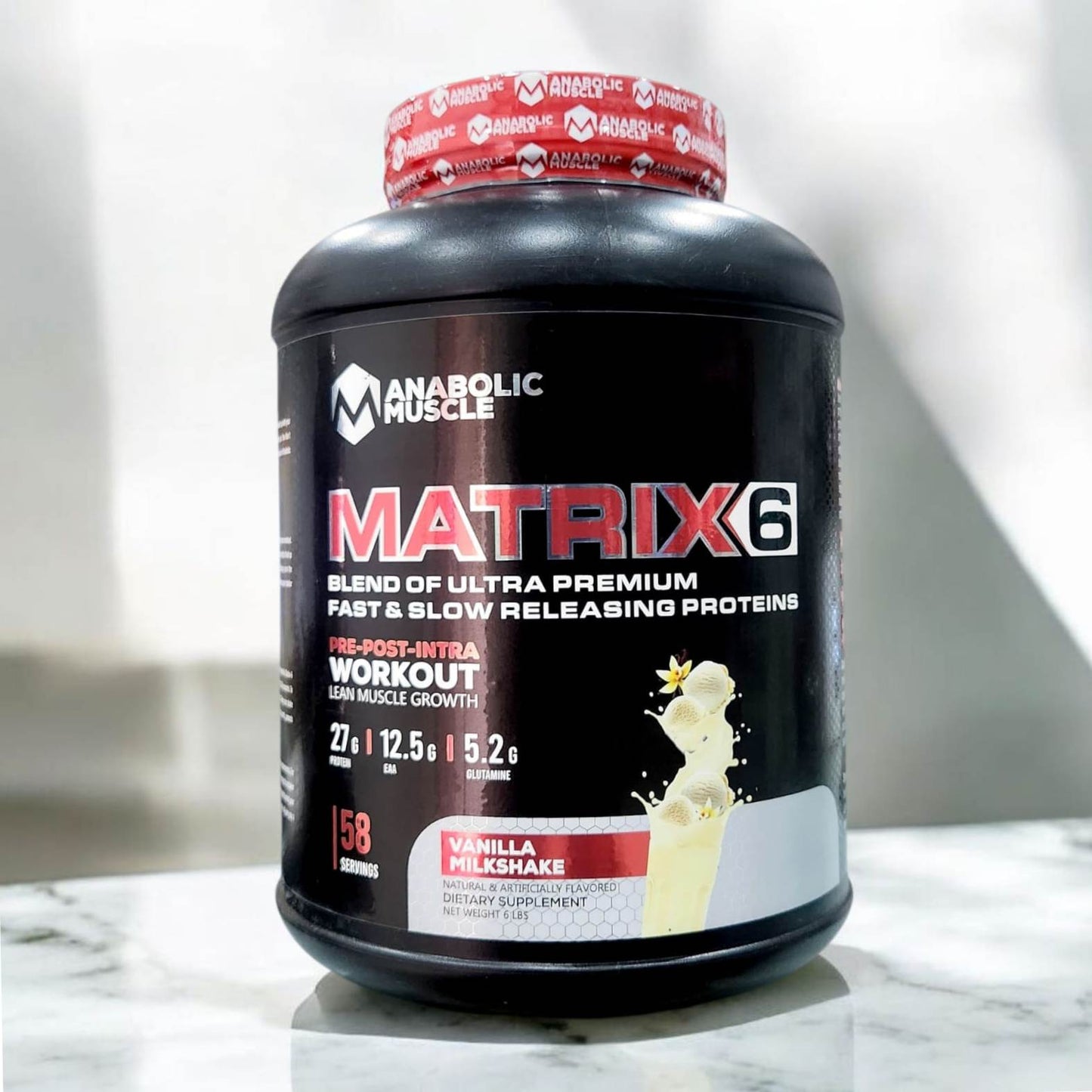 Anabolic Muscle Matrix 6 Premium protein 58 Servings