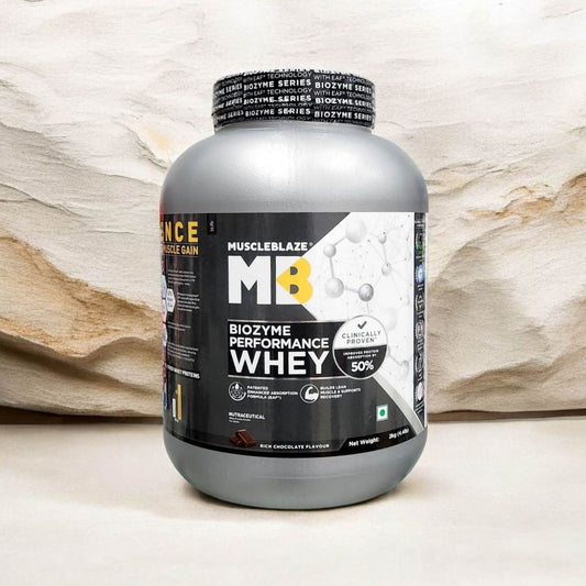 MuscleBlaze Biozyme Performance Whey, 2 kg 54 Servings