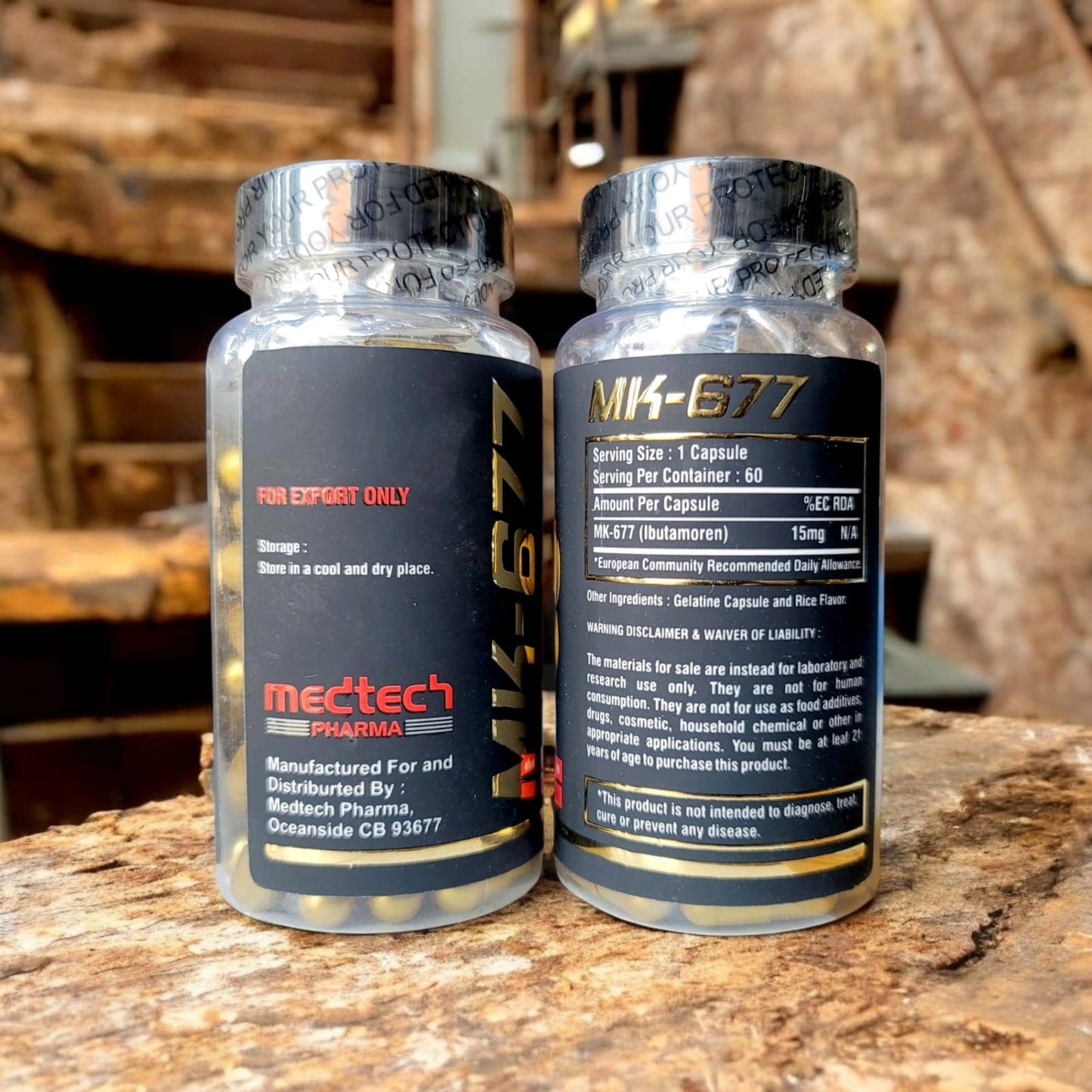 Meditech Pharma MK677 60 Capsules (no skretch code)