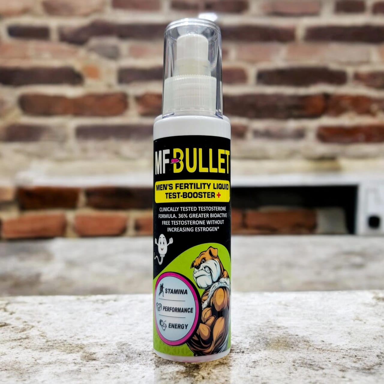 Humongous Pharma MF Bullet Plus, Testosterone Booster (Spray)