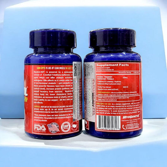Myogenetix Myodrol HSP RED 500mg 30 Capsules