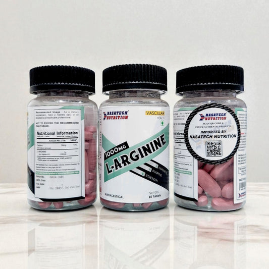 Nasatech Nutrition L-Arginine Powder 60 Tablets