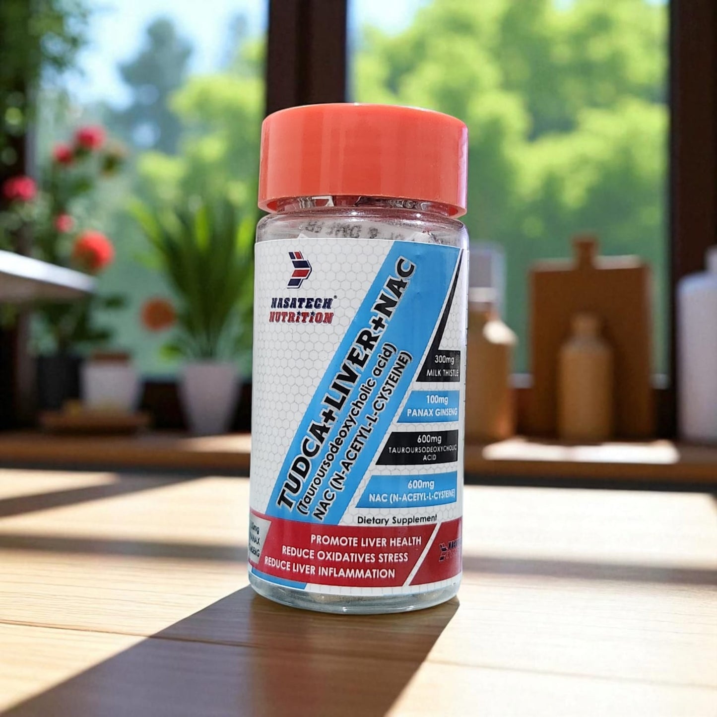 Nasatech Nutrition TUDCA+Liver+NAC 60 Capsules