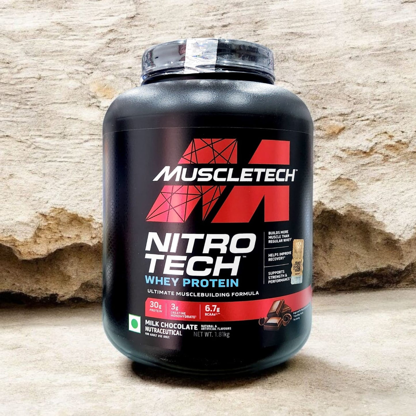 MuscleTech NitroTech Whey, 1.82 kg 40 Servings