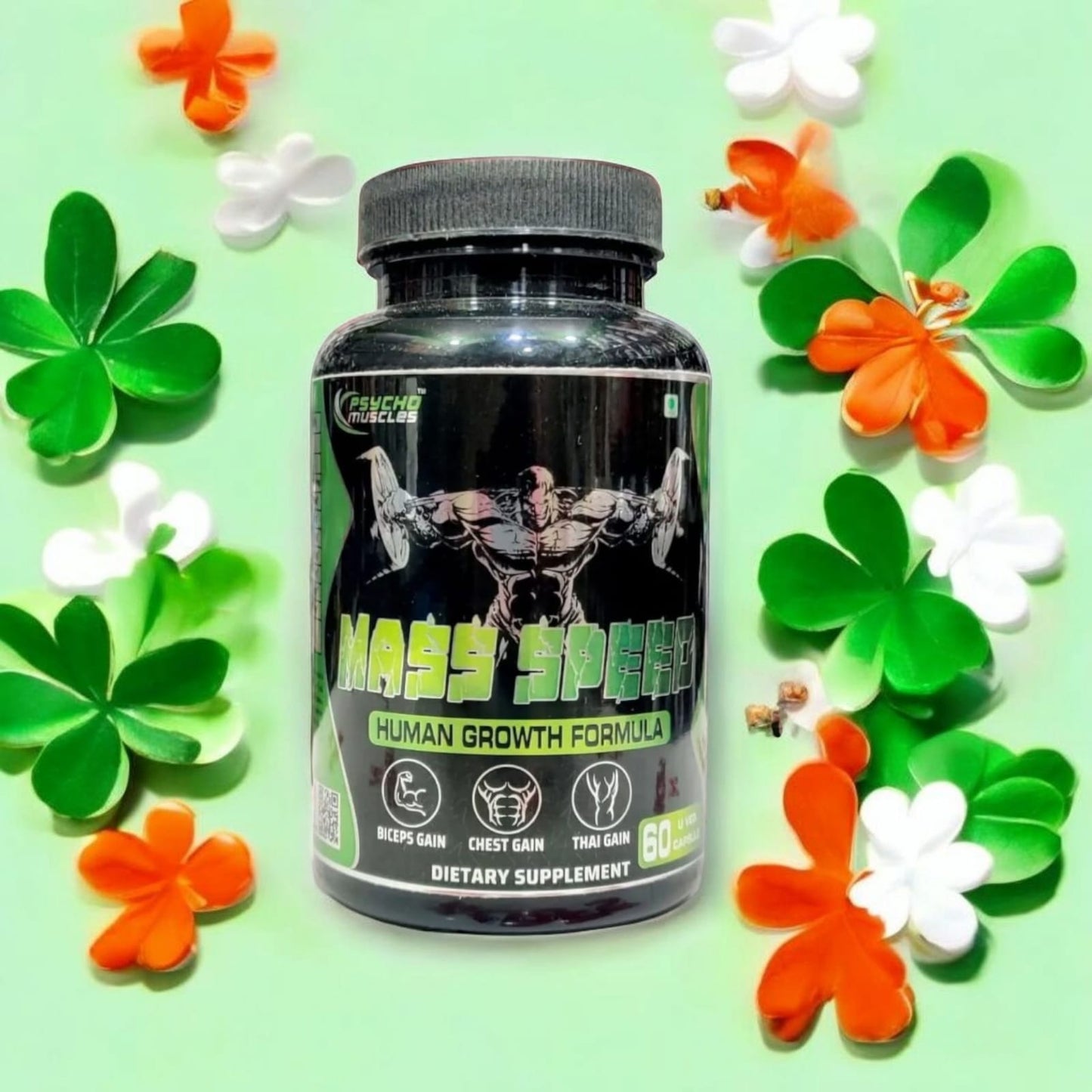 Psycho Muscles Mass Speed 60 Capsules
