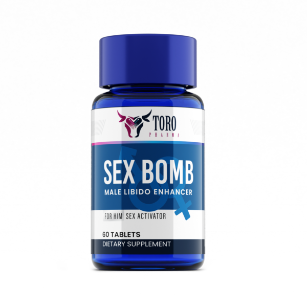 TORO Pharma Sex Bomp Male Libido Enhancer 60 Tablets
