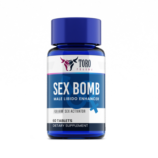 TORO Pharma Sex Bomp Male Libido Enhancer 60 Tablets