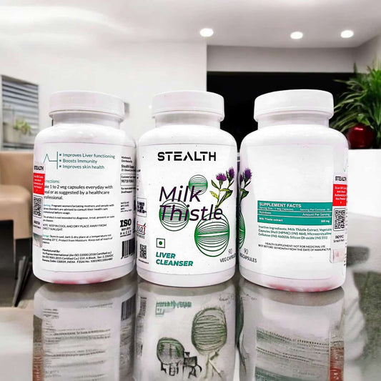 Stealth Supps Milk Thistle 90 Veg Capsules
