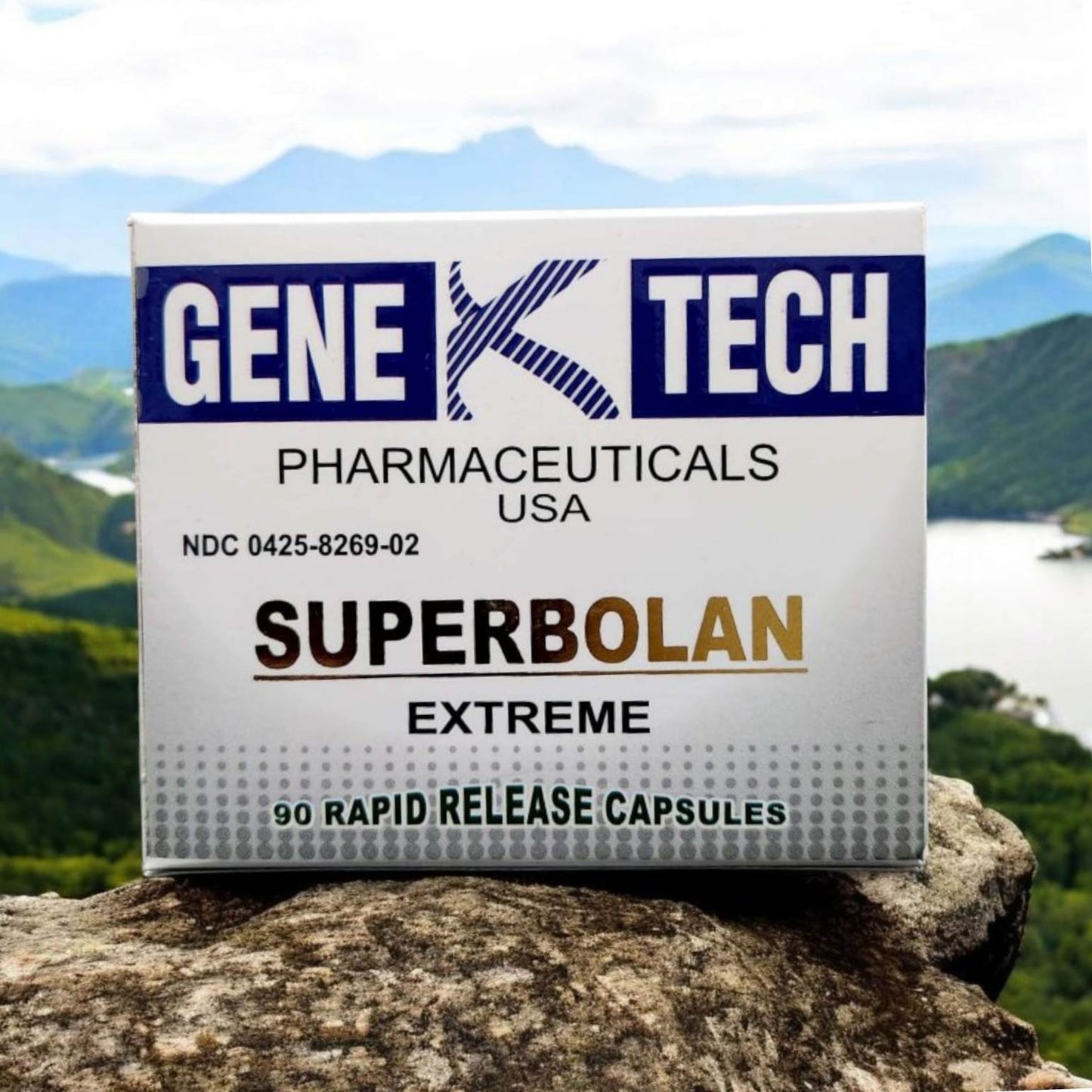 Genetech Pharmaceuticals USA Superbolan Extreme 90 Capsules