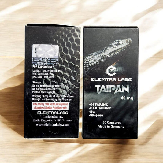Elemtra Labs Taipan 40mg 60 Capsules