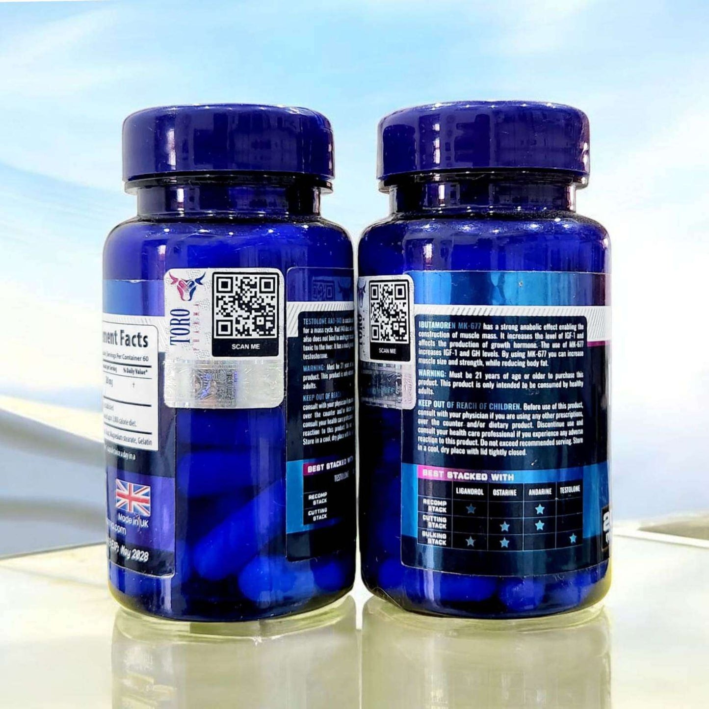 TORO Pharma Sex Bomp Male Libido Enhancer 60 Tablets