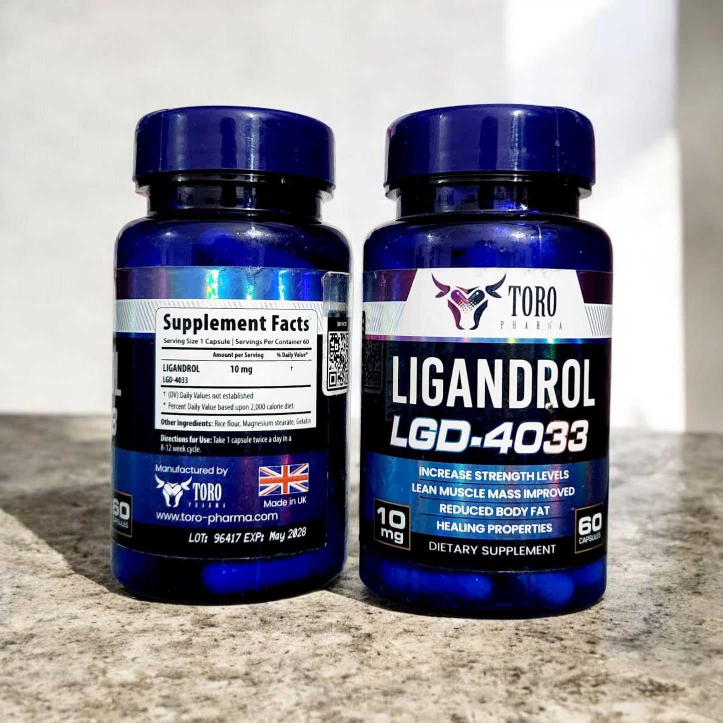 TORO Pharma LIGANDROL LGD4033 60 Capsules