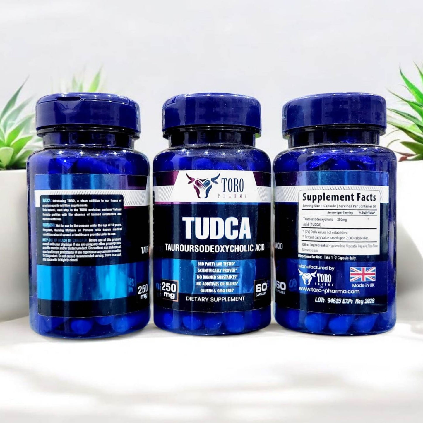 Toro Pharma TUDCA 250mg 60 Capsules